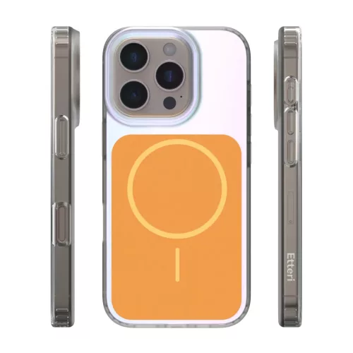 iPhone 16 Pro Etteri Hidden Pearl tok 6,3" narancssárga