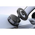 Műszerfalra erősíthető autós telefontartó Fekete