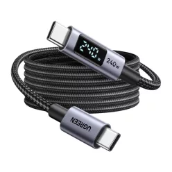 L530 USB-C kábel 240W 480Mbps 3m Szürke
