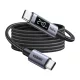 L530 USB-C kábel 240W 480Mbps 3m Szürke