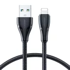 Joyroom S-A11 Lightning USB kábel, 18W, 2.4A, 1.2m, Fekete