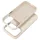 iPhone 16e / 17e Forcell F-Protect Frame Premium kompatibilis Magsafe régies fehér tok