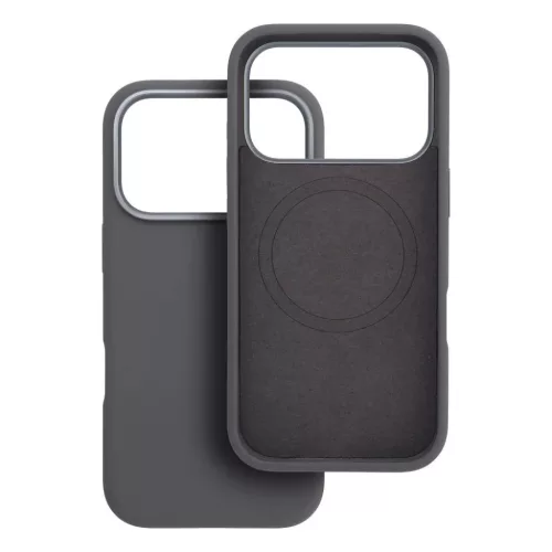 iPhone 16e (SE4 2025) / 17e Forcell F-Protect Frame Prémium kompatibilis Magsafe szürke tok