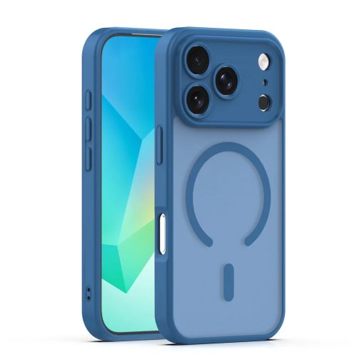 iPhone 17 Pro Max tok Mag Matt tok sötétkék