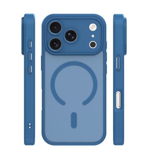 iPhone 17 Pro Max tok Mag Matt tok sötétkék