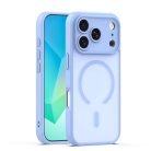 iPhone 17 Pro Max tok Mag Matt tok, világoskék
