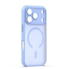 iPhone 17 Pro Max tok Mag Matt tok, világoskék