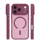 iPhone 17 Pro Mag Matt tok 6,3'' bordó tok