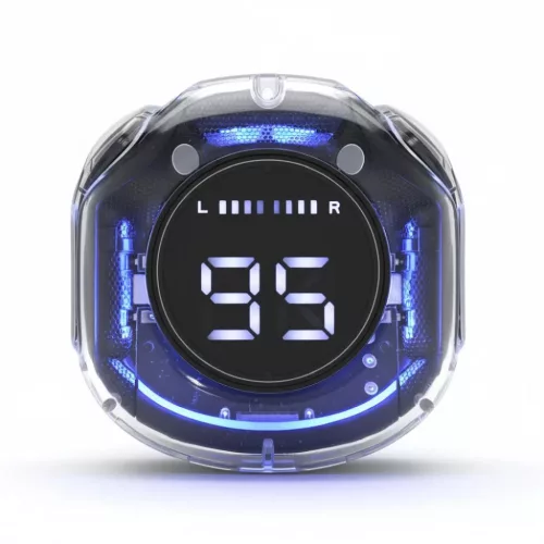 BLUE STAR AirCrystal TX1 TWS vezeték nélküli fülhallgató fekete