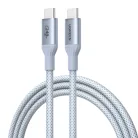 Ugreen L534 USB-C kábel 1m ezüst fehér