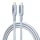 Ugreen L534 USB-C kábel 1m ezüst fehér