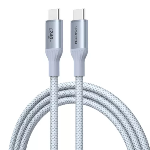 Ugreen L534 USB-C kábel 1m ezüst fehér