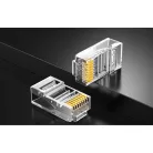 NW120 Cat 6 árnyékolatlan RJ45 moduláris csatlakozók 50-csomag