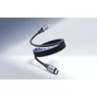 Szürke L520 USB-C mágneses kábel PD 100W