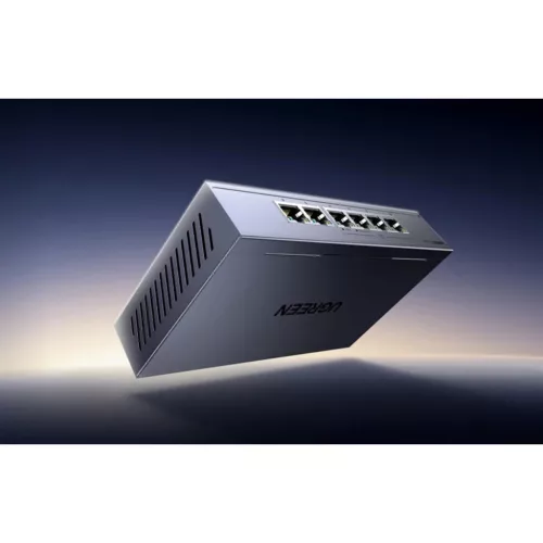 Ugreen CM741 6-Port Gigabites Ethernet Switch PoE támogatással