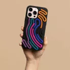 iPhone 16 Pro DIY Kígyó tok fekete tok