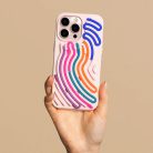 iPhone 14 Pro DIY Kígyó rózsaszín tok