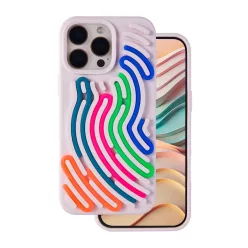 iPhone 15 Pro DIY Kígyó tok rózsaszín tok