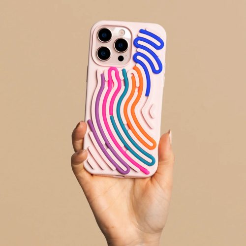 iPhone 17 Pro Max tok DIY Kígyó rózsaszín