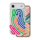 iPhone 17 Air tok DIY Kígyó tok 6,6" bézs