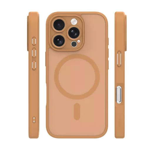 iPhone 16 Pro tok Mag Matt tok 6,3" barna