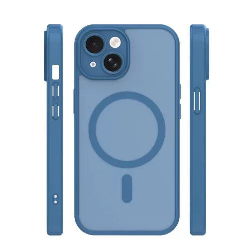 iPhone 13 tok Mag Matt tok sötétkék