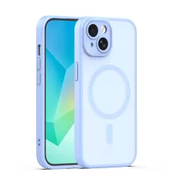 iPhone 13 tok Mag Matt tok 6,1" világoskék