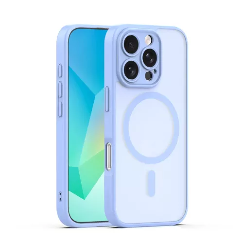 iPhone 16 Pro tok Mag Matt tok 6,3" világoskék