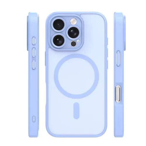 iPhone 16 Pro tok Mag Matt tok 6,3" világoskék