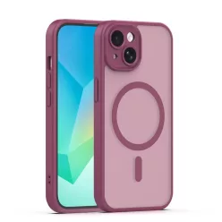 iPhone 13 tok Mag Matt tok 6,1" bordó