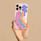 iPhone 16 Pro DIY Kígyó tok 6,3" rózsaszín