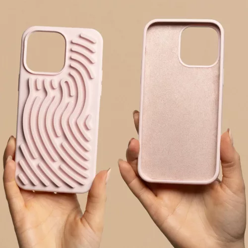 iPhone 16 Pro DIY Kígyó tok 6,3" rózsaszín