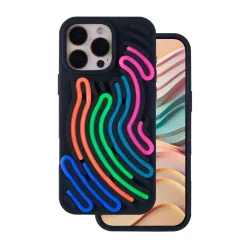 iPhone 15 Pro DIY Kígyó tok fekete tok
