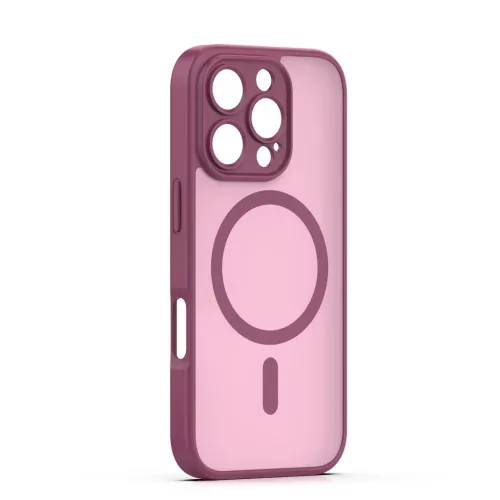 iPhone 16 Pro tok Mag Matt tok 6,3" bordó