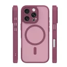 iPhone 16 Pro tok Mag Matt tok 6,3" bordó