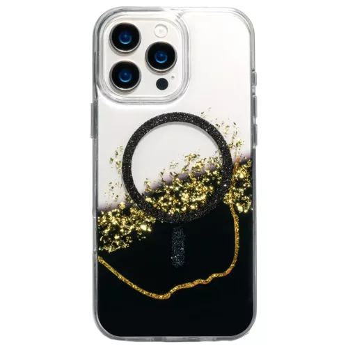 iPhone 16 Pro Epoxy Mag tok 6,3" fekete