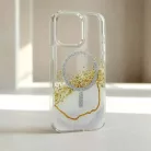 iPhone 16 Pro Epoxy Mag fehér tok