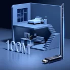 UGREEN AX900 (75109) Wi-Fi Adapter, Dual Band, Wi-Fi 6, 600Mbps, Fekete