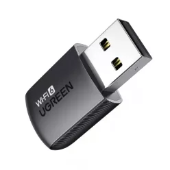   Wi-Fi Adapter UGREEN CM762 (35264), Dual Band, Wi-Fi 6, 600Mbps, Fekete