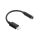 iPhone Maxlife adapter audio MXJL-02 jack 3,5 mm - Lightning fekete