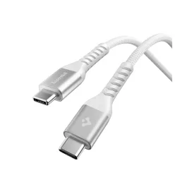 Spigen EB10010CCA Essential Type-C kábel 100W 100cm Fehér
