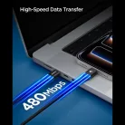 Spigen EB10010CCA Essential Type-C kábel 100w 100cm fekete