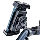 Biciklis/motoros telefontartó Blavec BV-04 Velo kormányra sokk-elnyeléses rendszerrel (BV04-SAHB) fekete