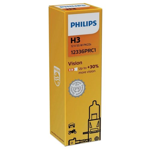 Philips H3 Vision Autóizzó 12V 55W 12336PRC1