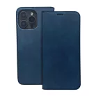 Samsung Galaxy A57 okos Suede tok sötétkék