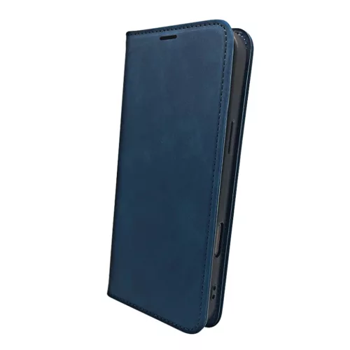 Samsung Galaxy A57 okos Suede tok sötétkék