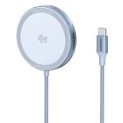 Vezeték nélküli töltő UGREEN MagFlow, 25W, Kék