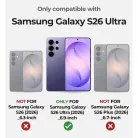 Samsung Galaxy S26 Ultra Dexnor 360 ütésálló tok kihajtható állvánnyal és kameravédővel kék