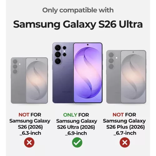 Samsung Galaxy S26 Ultra Dexnor 360 ütésálló tok kihajtható állvánnyal és kameravédővel kék