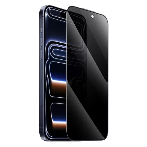 Borofone Edzett Üveg BF7 Diamond Armor Full Screen Anti-spy iPhone 17 Pro üvegfólia - 10 darab